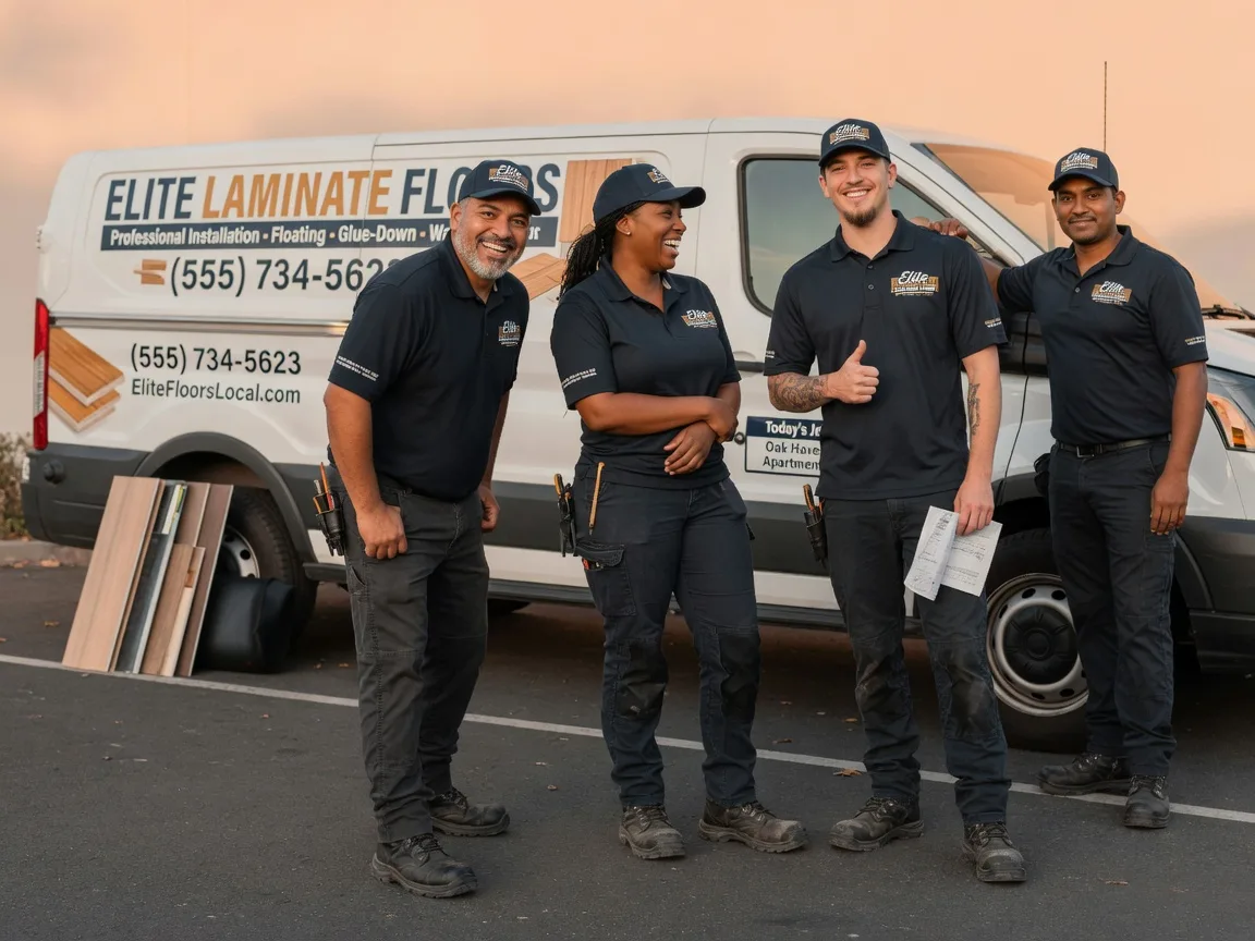 Laminate flooring installation company in South West City, MO